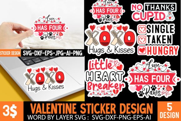 Download Valentines Stickers SVG |Valentines PNG - Valentines stickers Collection